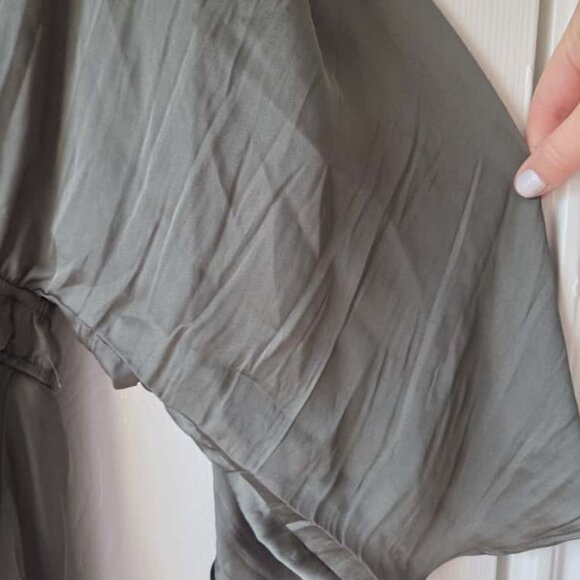 Zara Army Green Mini Dress M NWT $50 - Picture 11 of 11